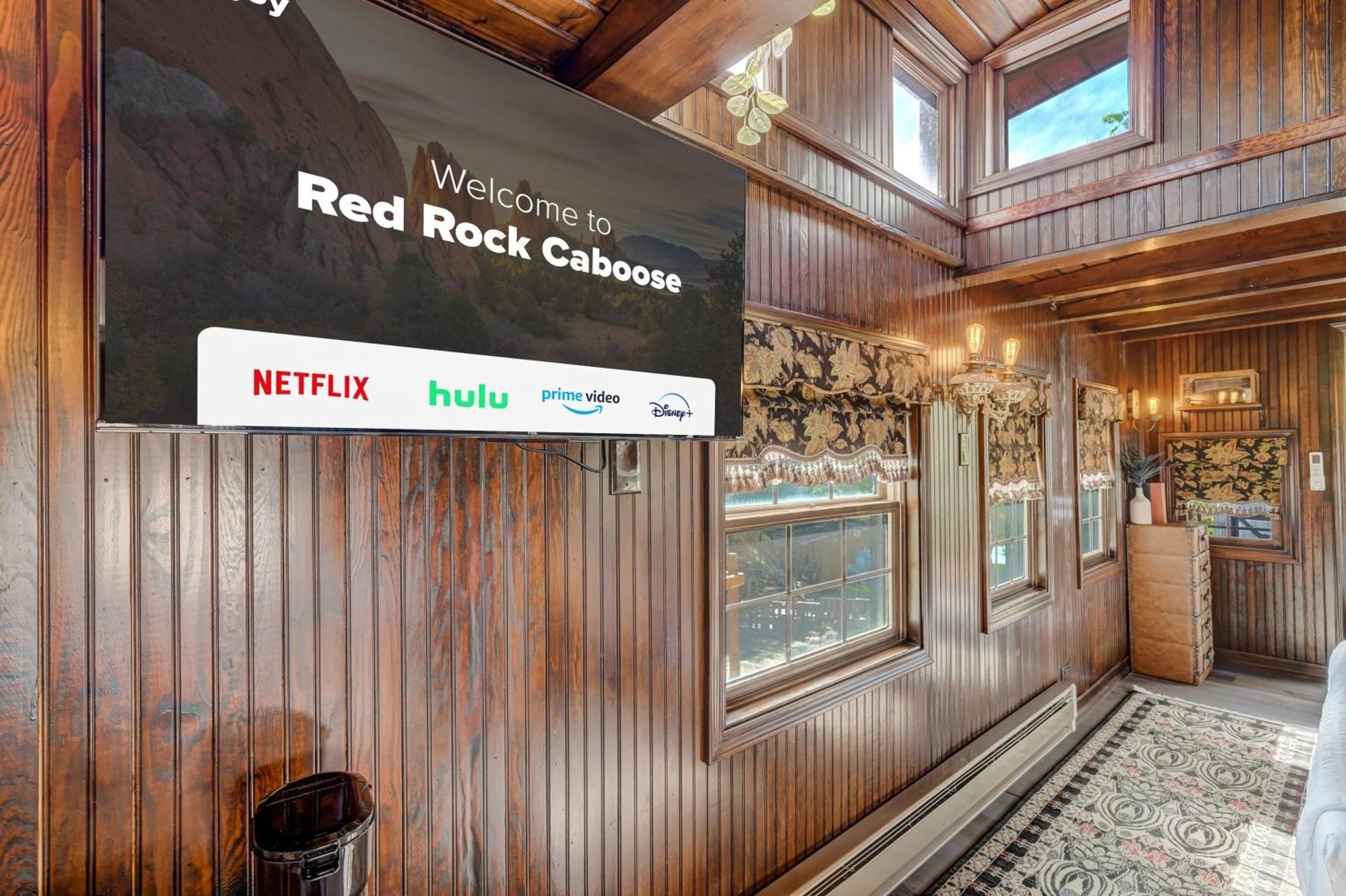 1920S Red Rock Caboose Bike Hike Explore โคโลราโดสปริงส์ ภายนอก รูปภาพ