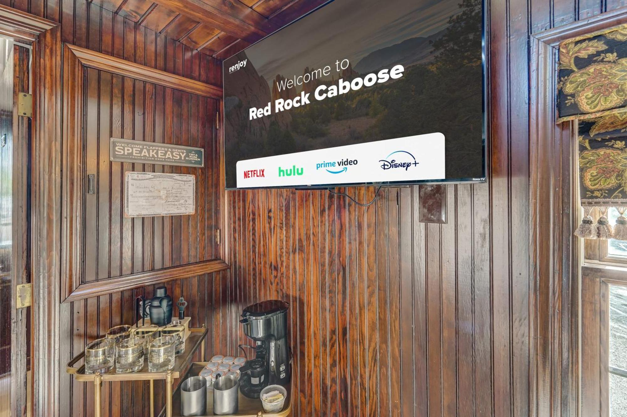 1920S Red Rock Caboose Bike Hike Explore โคโลราโดสปริงส์ ภายนอก รูปภาพ